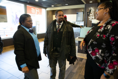 December 5, 2019:  Senator Street take a tour of McDonald's .