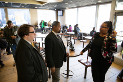 December 5, 2019:  Senator Street take a tour of McDonald's .