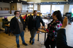 December 5, 2019:  Senator Street take a tour of McDonald's .