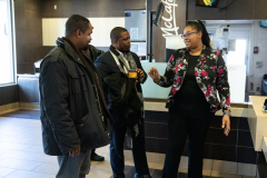 December 5, 2019:  Senator Street take a tour of McDonald's .