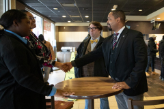 December 5, 2019:  Senator Street take a tour of McDonald's .