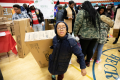 Campaña de regalos navideños de Meek Mill