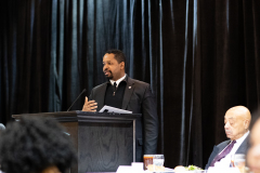 January 20, 2020: Senator Sharif Street attends the MLK Day National Bell Ringing Ceremony and 37th Annual Awards And Benefit Luncheon.