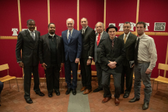 20 de enero de 2020: El senador Sharif Street asiste a la ceremonia nacional de repique de campanas del Día de MLK y al 37.º almuerzo anual benéfico y de entrega de premios.