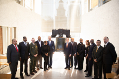 January 20, 2020: Senator Sharif Street attends the MLK Day National Bell Ringing Ceremony and 37th Annual Awards And Benefit Luncheon.