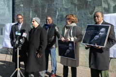 April 4, 2022: On the 54th anniversary of the assassination of the Rev. Dr. Martin Luther King Jr., Sens. Street and Hughes hosted a news conference in North Philadelphia followed by a silent march to Frederick Douglass Mastery Charter School where the group distributed Literacy Kits to students.