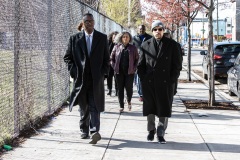 April 4, 2022: On the 54th anniversary of the assassination of the Rev. Dr. Martin Luther King Jr., Sens. Street and Hughes hosted a news conference in North Philadelphia followed by a silent march to Frederick Douglass Mastery Charter School where the group distributed Literacy Kits to students.