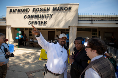 August 12, 2019: Senator Sharif Street joins State Reps Donna Bullock (D-195th) and Malcolm Kenyatta to host three mobile constituent services Philadelphia Housing Authority locations.