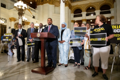 June 25, 2019: State Senator Sharif Street hosts press conference calling for Parole Reform .