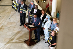 June 25, 2019: State Senator Sharif Street host press conference calling for Parole Reform .