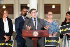 June 25, 2019: State Senator Sharif Street hosts press conference calling for Parole Reform .