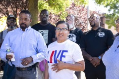 July 30, 2022: Sen. Street hosted a Peace Ride  through neighborhoods in north and west Philadelphia that have seen gun violence recently.