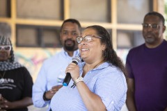 July 30, 2022: Sen. Street hosted a Peace Ride  through neighborhoods in north and west Philadelphia that have seen gun violence recently.