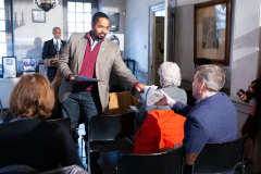 December 2, 2019 – Senator Sharif Street (D-Philadelphia) joined Senator Art Haywood (D-Montgomery/Philadelphia) and local elected officials for a dual event focused on economic justice: Senator Haywood announced the People’s Budget and the completion of the Poverty Report at the Johnson House Historic Site in Germantown.