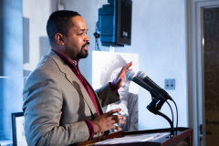 December 2, 2019 – Senator Sharif Street (D-Philadelphia) joined Senator Art Haywood (D-Montgomery/Philadelphia) and local elected officials for a dual event focused on economic justice: Senator Haywood announced the People’s Budget and the completion of the Poverty Report at the Johnson House Historic Site in Germantown.