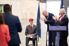 Octubre 14, 2022: Senator Street joined U.S. Senator Bob Casey and Governor Tom Wolf to announce more than $20 million in grants for PhilaPort’s Tioga Marine Terminal