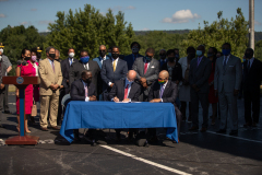 July 14, 2020:  Gov. Tom Wolf signed two policing-reform bills into law.