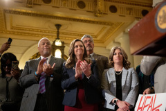 October 23, 2019: : Senator Street participates in End Death By Incarceration Rally in the Capitol Rotunda.