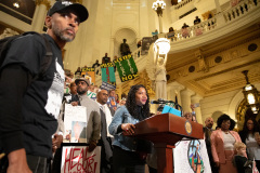 October 23, 2019: : Senator Street participates in End Death By Incarceration Rally in the Capitol Rotunda.
