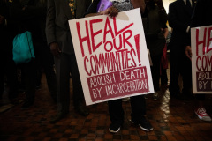 October 23, 2019: : Senator Street participates in End Death By Incarceration Rally in the Capitol Rotunda.