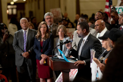 October 23, 2019: : Senator Street participates in End Death By Incarceration Rally in the Capitol Rotunda.