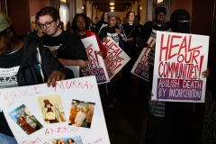 October 23, 2019: : Senator Street participates in End Death By Incarceration Rally in the Capitol Rotunda.