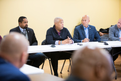 December 9, 2019: Sens. Sharif Street and Anthony Williams were joined by Law and Justice Committee Chair Sen. Pat Stefano in Philadelphia  for a tour of nuisance liquor establishments known as “Stop n Go” stores, which flout restaurant liquor regulations to serve shots of liquor to adults and bags of candy to children side by side.