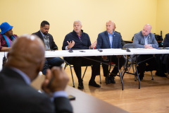 December 9, 2019: Sens. Sharif Street and Anthony Williams were joined by Law and Justice Committee Chair Sen. Pat Stefano in Philadelphia  for a tour of nuisance liquor establishments known as “Stop n Go” stores, which flout restaurant liquor regulations to serve shots of liquor to adults and bags of candy to children side by side.