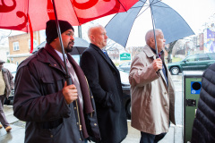 December 9, 2019: Sens. Sharif Street and Anthony Williams were joined by Law and Justice Committee Chair Sen. Pat Stefano in Philadelphia  for a tour of nuisance liquor establishments known as “Stop n Go” stores, which flout restaurant liquor regulations to serve shots of liquor to adults and bags of candy to children side by side.