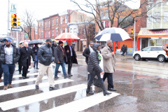 December 9, 2019: Sens. Sharif Street and Anthony Williams were joined by Law and Justice Committee Chair Sen. Pat Stefano in Philadelphia  for a tour of nuisance liquor establishments known as “Stop n Go” stores, which flout restaurant liquor regulations to serve shots of liquor to adults and bags of candy to children side by side.