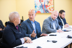 December 9, 2019: Sens. Sharif Street and Anthony Williams were joined by Law and Justice Committee Chair Sen. Pat Stefano in Philadelphia  for a tour of nuisance liquor establishments known as “Stop n Go” stores, which flout restaurant liquor regulations to serve shots of liquor to adults and bags of candy to children side by side.