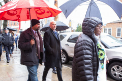 December 9, 2019: Sens. Sharif Street and Anthony Williams were joined by Law and Justice Committee Chair Sen. Pat Stefano in Philadelphia  for a tour of nuisance liquor establishments known as “Stop n Go” stores, which flout restaurant liquor regulations to serve shots of liquor to adults and bags of candy to children side by side.