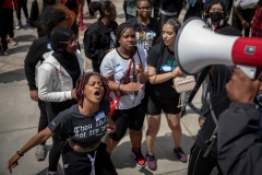 May 8, 2023: Senator Sharif Street hosts a Student March for Gun Safety in Harrisburg. The Forget Me Knot program is based out of Philadelphia and provides job training, mentorship, and educational resources for at-risk youth impacted by things like poverty and abuse.
