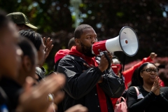 May 8, 2023: Senator Sharif Street hosts a Student March for Gun Safety in Harrisburg. The Forget Me Knot program is based out of Philadelphia and provides job training, mentorship, and educational resources for at-risk youth impacted by things like poverty and abuse.