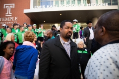 April 27, 2019: Senator Sharif Street welcomes the Team 26 Sandy Hook Riders to Philadelphia. Team 26 rides to Pittsburgh uniting Newtown with Squirrel Hill in order to reduce Gun Violence.