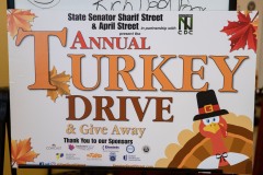 November 10, 2022: Senator Street host annual Turkey Drive and Distribution