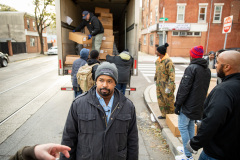 15 de noviembre de 2019: El senador Sharif Street organiza su 18ª campaña anual de recogida de pavos