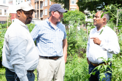 July 29, 2019 − Senator Sharif Street (D-Philadelphia) joined Pennsylvania Secretary of Agriculture Russel Redding to announce the state’s first Urban Agriculture Grant Fund enacted through Senator Street’s Urban Ag legislation in Act 40 of 2019.