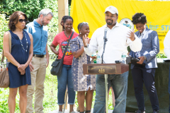 July 29, 2019 − Senator Sharif Street (D-Philadelphia) joined Pennsylvania Secretary of Agriculture Russel Redding to announce the state’s first Urban Agriculture Grant Fund enacted through Senator Street’s Urban Ag legislation in Act 40 of 2019.