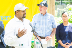 July 29, 2019 − Senator Sharif Street (D-Philadelphia) joined Pennsylvania Secretary of Agriculture Russel Redding to announce the state’s first Urban Agriculture Grant Fund enacted through Senator Street’s Urban Ag legislation in Act 40 of 2019.