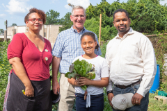 July 29, 2019 − Senator Sharif Street (D-Philadelphia) joined Pennsylvania Secretary of Agriculture Russel Redding to announce the state’s first Urban Agriculture Grant Fund enacted through Senator Street’s Urban Ag legislation in Act 40 of 2019.