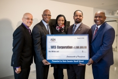 9 de marzo de 2018: Street presenta una subvención de ayuda a la reurbanización de 1 millón de dólares a WES Corporation
