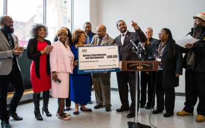 Senator Sharif Street Presents $500,000 Grant to the Uptown Theatre