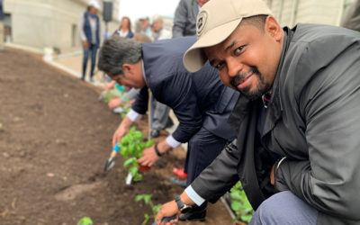 El senador Street anuncia 15.000 dólares en subvenciones para nutrición infantil y agricultura para la escuela de artes marciales Zhang Sah