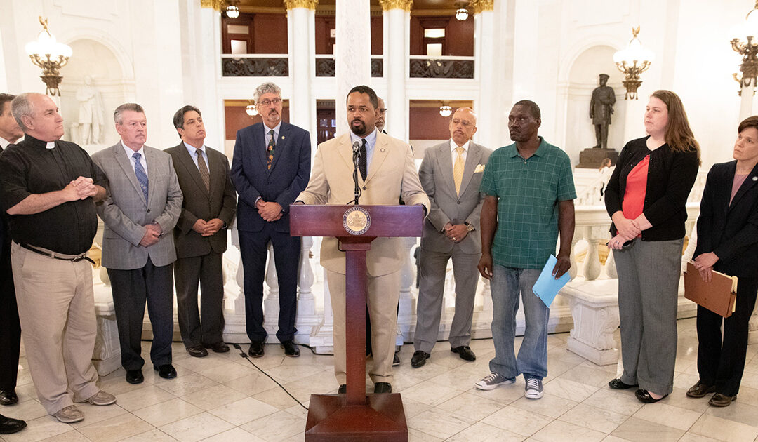 Members of The General Assembly & Statewide Advocates Hosted News Conference Defending General Assistance