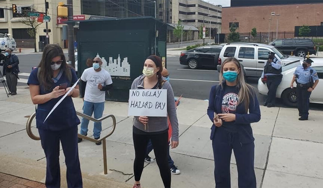 Senator Street Marches with Health Heroes on May Day, Calls for $200 Million Boost to Nursing Homes in PA CARES Act