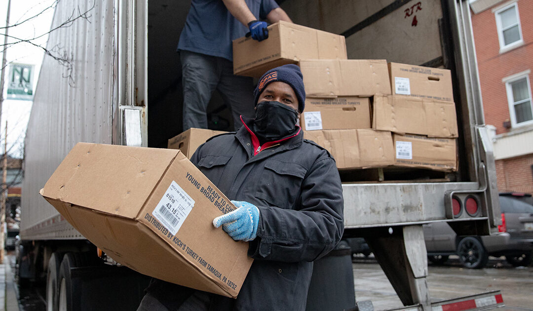 Senator Street Turkey Giveaway