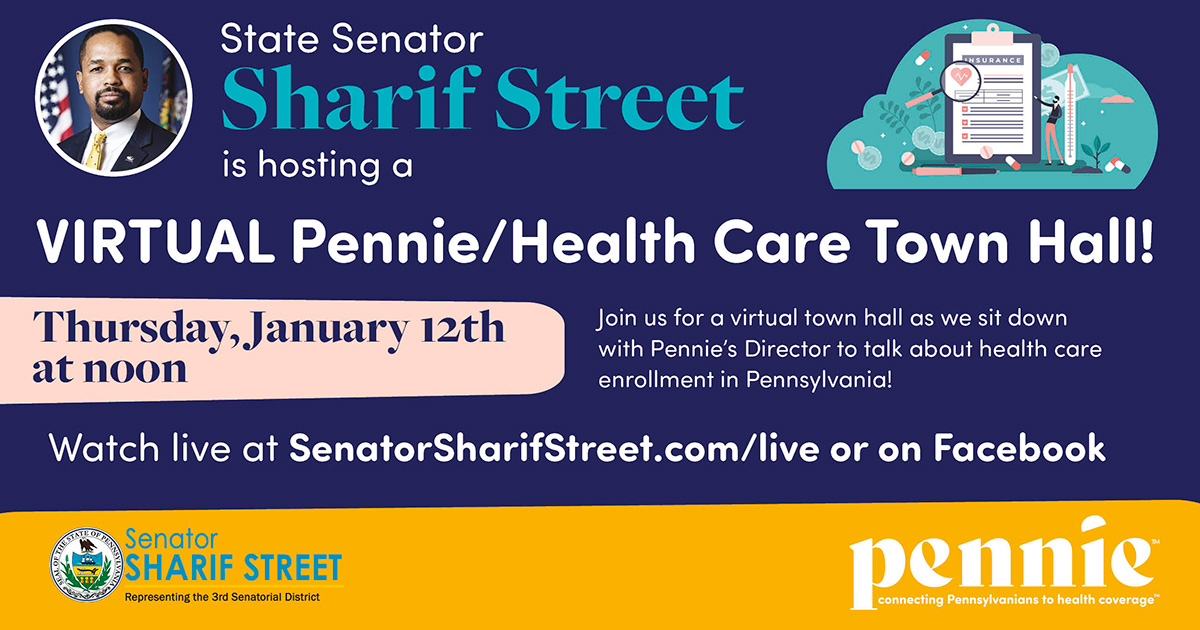 Virtual Pennie/Health Care Town Hall