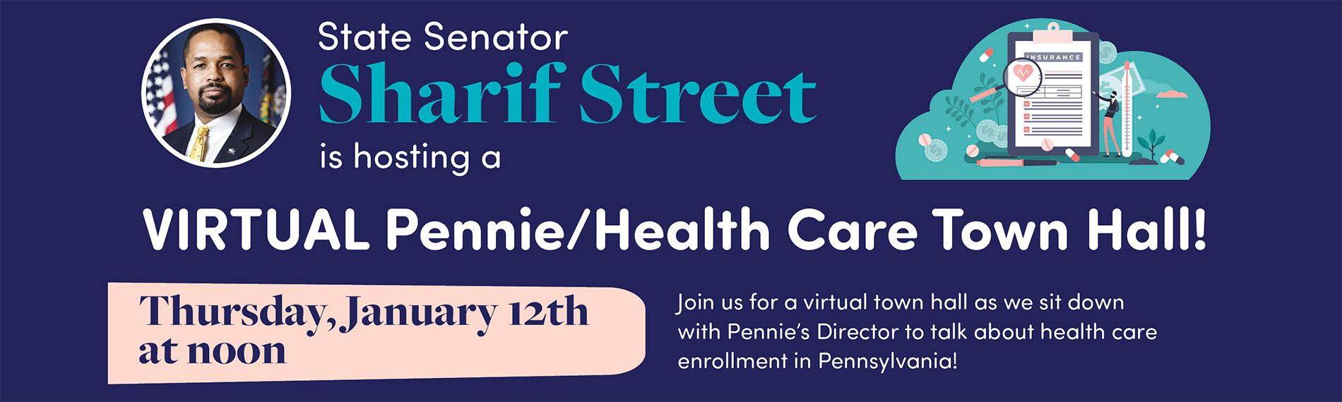 Virtual Pennie/Health Care Town Hall