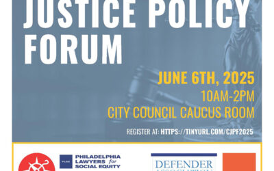 Senator Sharif Street to Host Criminal Justice Reform Policy Forum in Partnership with Councilmember Jim Harrity and the Office of Reentry Partnerships